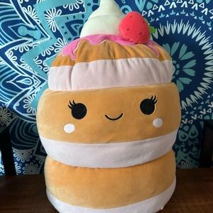 Cute Dessert Plush Toy Strawberry Pancake